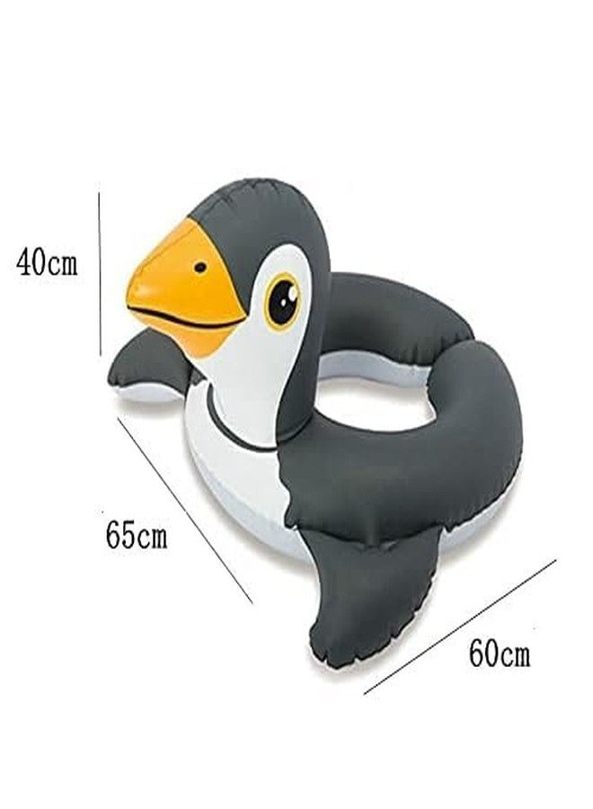NELSTRAB:- NELSTRAB:- Penguin Swim Pool Water Float Ring Swimming Pool Tube Swim Safety Ring for Kids,Girls (3 to 6 Years)(Multi Color)(1 PIS) - Image 4